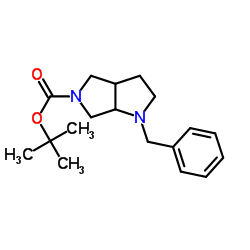 cas no 132414-80-3 is 1-BENZYL-5-BOC-HEXAHYDROPYRROLO[3,4-B]PYRROLE