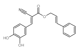 cas no 132465-11-3 is Cinnamyl-3,4-dihydroxy-&alpha;-cyanocinnamate