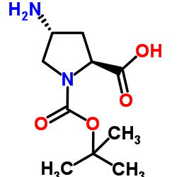 cas no 132622-69-6 is (2S,4R)-4-amino-1-(tert-butoxycarbonyl)pyrrolidine-2-carboxy