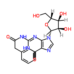 cas no 132628-16-1 is N-(Phenylacetyl)guanosine