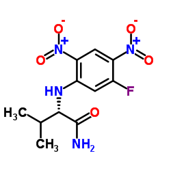 cas no 132679-61-9 is N2-(5-Fluoro-2,4-dinitrophenyl)-L-valinamide