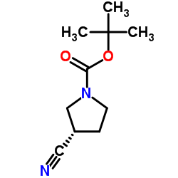cas no 132945-78-9 is (S)-1-BOC-3-Cyanopyrrolidine