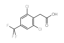 cas no 132992-36-0 is 2,6-dichloro-4-(trifluoromethyl)phenylacetic acid