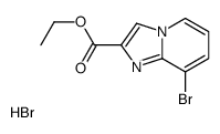cas no 1332589-53-3 is 8-Bromo-imidazo[1,2-a]pyridine-2-carboxylic acid ethyl ester hydrobromide