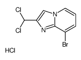 cas no 1332600-04-0 is 8-Bromo-2-dichloromethyl-imidazo[1,2-a]pyridine hydrochloride