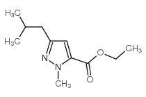 cas no 133261-09-3 is 1-METHYL-3-(2-METHYLPROPYL)-1H-PYRAZOLE-5-CARBOXYLIC ACID ETHYL ESTER