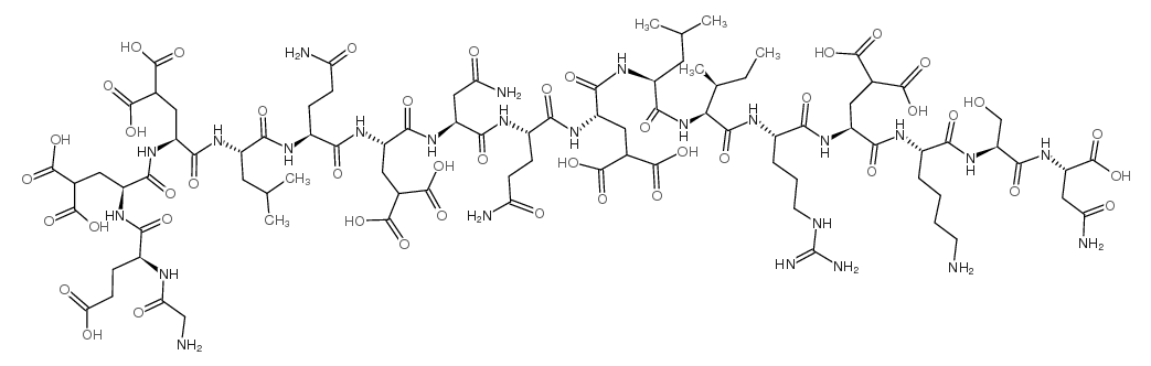cas no 133628-78-1 is Conantokin G (free acid)