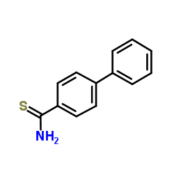 cas no 13363-50-3 is 4-Biphenylcarbothioamide