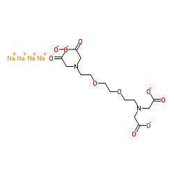 cas no 13368-13-3 is ETHYLENE GLYCOL-BIS(BETA-AMINOETHYL ETHER)-N,N,N',N'-TETRAACETIC ACID TETRASODIUM SALT
