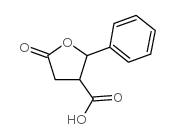 cas no 13389-88-3 is TETRAHYDRO-5-OXO-2-PHENYLFURAN-3-CARBOXYLIC ACID