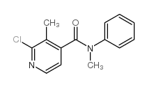 cas no 133928-64-0 is 2-CHLORO-N,3-DIMETHYL-N-PHENYLISONICOTINAMIDE