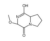 cas no 134023-31-7 is Pyrrolo[1,2-a]pyrazine-1,4-dione, hexahydro-3-methoxy-, (3S-trans)- (9CI)