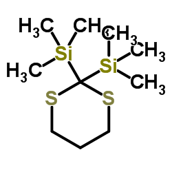 cas no 13411-46-6 is 1,3-Dithiane-2,2-diylbis(trimethylsilane)