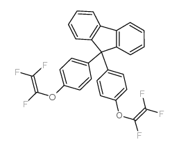 cas no 134130-20-4 is 9,9-BIS(4-TRIFLUOROVINYLOXYPHENYL)FLUORENE