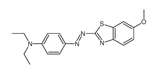 cas no 13443-90-8 is N,N-diethyl-4-[(6-methoxy-2-benzothiazolyl )azo]-Benzenamine