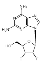 cas no 134444-47-6 is 2-Amino-2'-deoxy-2'-fluoro-D-adenosine
