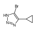 cas no 1346948-93-3 is 1H-1,2,3-Triazole, 5-bromo-4-cyclopropyl-