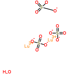 cas no 13473-77-3 is Lutetium sulfate hydrate (2:3:1)