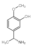 cas no 134856-00-1 is Phenol, 5-(1-aminoethyl)-2-methoxy-, (R)-
