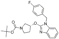 cas no 1354006-88-4 is (R)-3-[1-(4-Fluoro-benzyl)-1H-benzoiMidazol-2-yloxy]-pyrrolidine-1-carboxylic acid tert-butyl ester