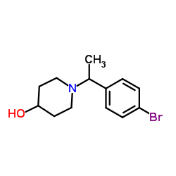 cas no 1355828-40-8 is 1-[1-(4-Bromophenyl)ethyl]-4-piperidinol