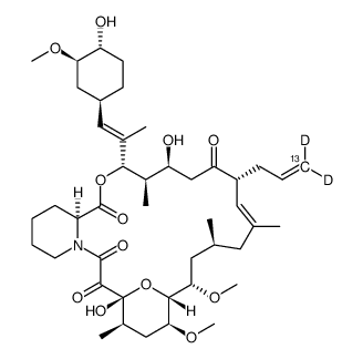cas no 1356841-89-8 is FK-506-13C-d2