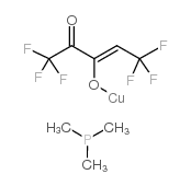 cas no 135707-05-0 is TRIMETHYLPHOSPHINE(HEXAFLUORO-2,4-PENTANEDIONATE)COPPER (I)