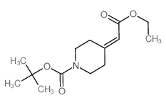 cas no 135716-08-4 is 4-(2-Ethoxy-2-oxoethylidene)-1-piperidinecarboxylic acid tert-butyl ester
