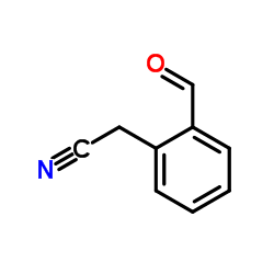 cas no 135737-14-3 is Benzeneacetonitrile,2-formyl- (9CI)