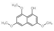 cas no 13586-04-4 is 1-Naphthalenol, 3,6,8-trimethoxy-