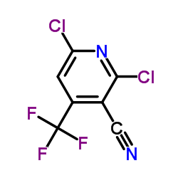 cas no 13600-42-5 is 2,6-Dichloro-4-(trifluoromethyl)nicotinonitrile