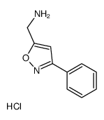 cas no 13608-55-4 is (3-PHENYLISOXAZOL-5-YL)METHYLAMINE HYDROCHLORIDE