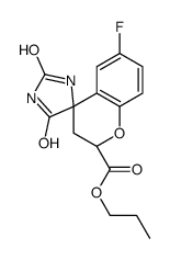 cas no 136087-83-7 is (2S,4S)-PROPYL 6-FLUORO-2',5'-DIOXOSPIRO[CHROMAN-4,4'-IMIDAZOLIDINE]-2-CARBOXYLATE