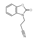 cas no 13610-55-4 is 3-(2-OXO-2,3-DIHYDRO-1,3-BENZOXAZOL-3-YL)PROPANENITRILE
