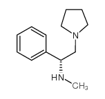 cas no 136329-39-0 is (r)-(-)-n-methyl-1-phenyl-2-(1-pyrrolidino)ethylamine