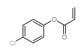 cas no 13633-87-9 is 2-Propenoic acid,4-chlorophenyl ester