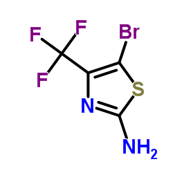 cas no 136411-21-7 is 5-Bromo-4-(trifluoromethyl)thiazol-2-amine