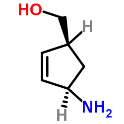 cas no 136522-35-5 is [(1S,4R)-4-Amino-2-cyclopenten-1-yl]methanol