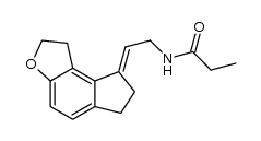 cas no 1365920-11-1 is N-[2-(1,2,6,7-Tetrahydro-8H-indeno[5,4-b]furan-8-ylidene)ethyl]propanamide