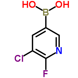 cas no 1366482-32-7 is (5-Chloro-6-fluoro-3-pyridinyl)boronic acid