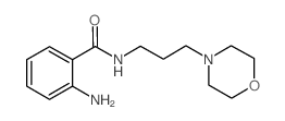 cas no 13666-71-2 is 2-Amino-N-(3-morpholin-4-ylpropyl)benzamide