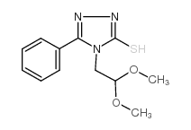 cas no 136745-20-5 is 4-(2,2-DIMETHOXYETHYL)-5-PHENYL-4H-1,2,4-TRIAZOLE-3-THIOL