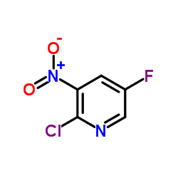 cas no 136888-21-6 is 2-Chloro-5-fluoro-3-nitropyridine