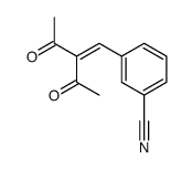 cas no 137109-71-8 is 3-(2-acetyl-3-oxobut-1-enyl)benzonitrile