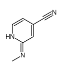 cas no 137225-13-9 is 4-Pyridinecarbonitrile,2-(methylamino)-(9CI)