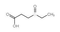 cas no 137375-82-7 is 3-(ethylsulfinyl)propanoic acid