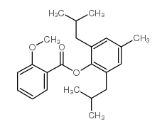 cas no 137600-70-5 is 4-(2-methoxybenzoyl)-3,5-bis(2-methylpropyl)benzaldehyde