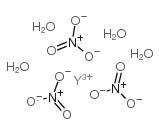 cas no 13773-69-8 is yttrium(3+),trinitrate,tetrahydrate
