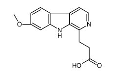 cas no 137756-13-9 is 3-(7-methoxy-9H-pyrido[3,4-b]indol-1-yl)propanoic acid