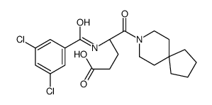 cas no 137795-35-8 is (4R)-5-(8-azaspiro[4.5]decan-8-yl)-4-[(3,5-dichlorobenzoyl)amino]-5-oxopentanoic acid